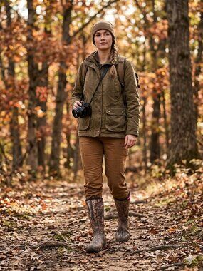 Magellan Outdoors Women’s Field Boots Waterproof Size 8 Hunting Rubber Outdoor